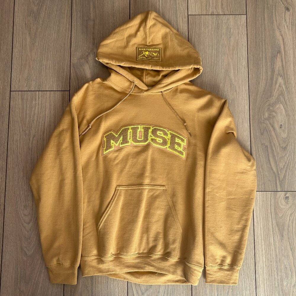 Curated by Muse Chenille Patch Hoodie